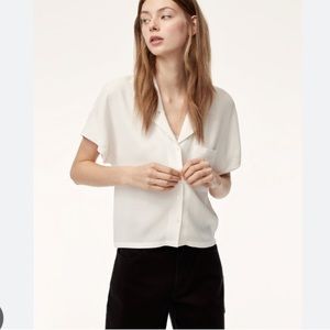 *Host Pick 3x* Aritzia Wilfred Free White Blouse